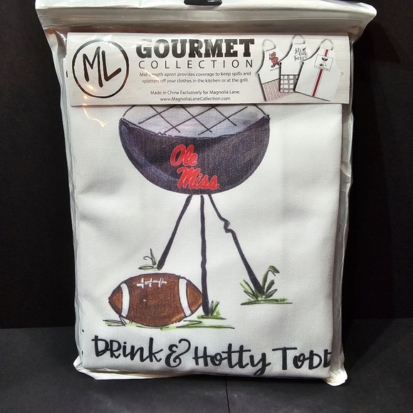 Magnolia Lane Other - Magnolia Lane Ole Miss University Of Mississippi Apron Mid Length New In Package
